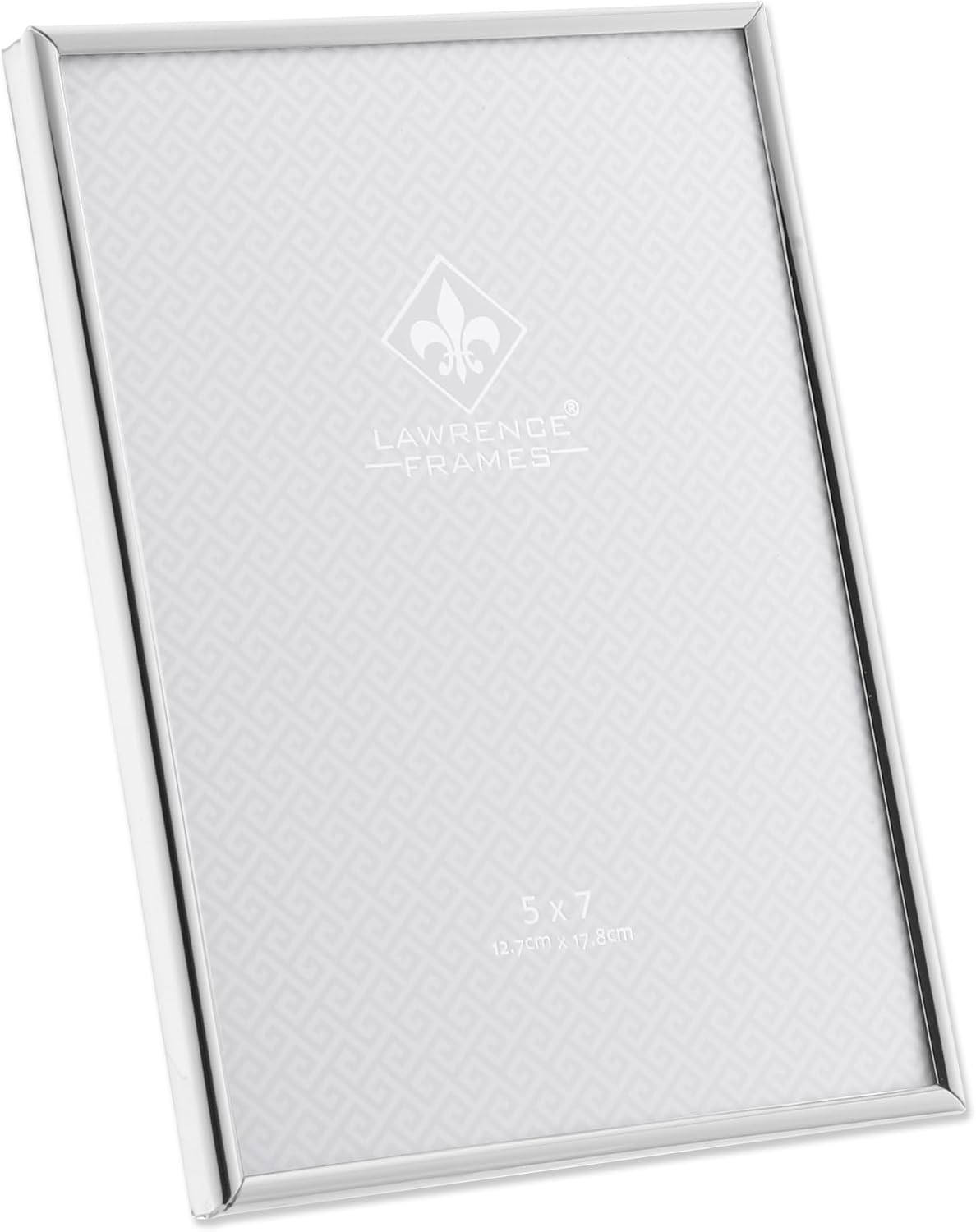 Lawrence Frames Simply Metal Picture Frame 4x6 (Silver)