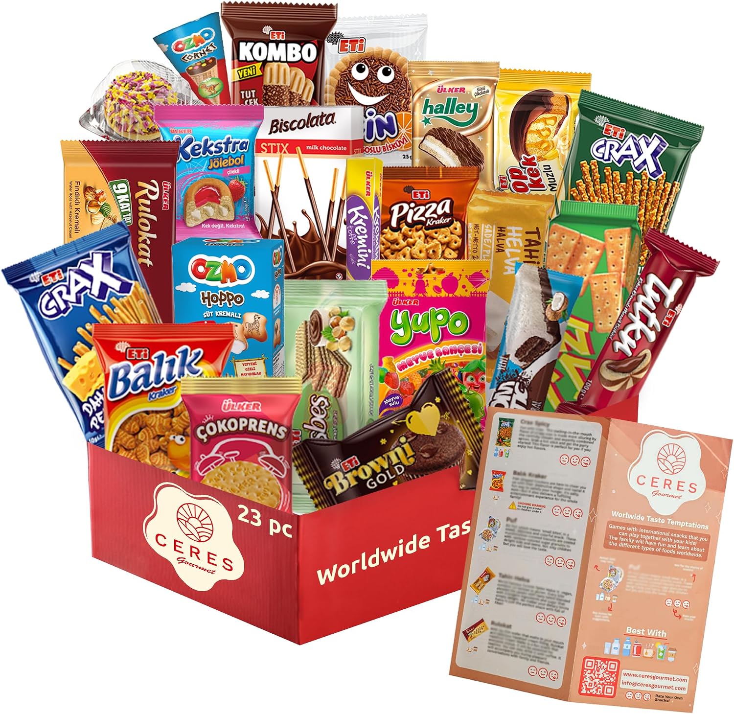 International Snack Hamper Variety Pack (35 Count)