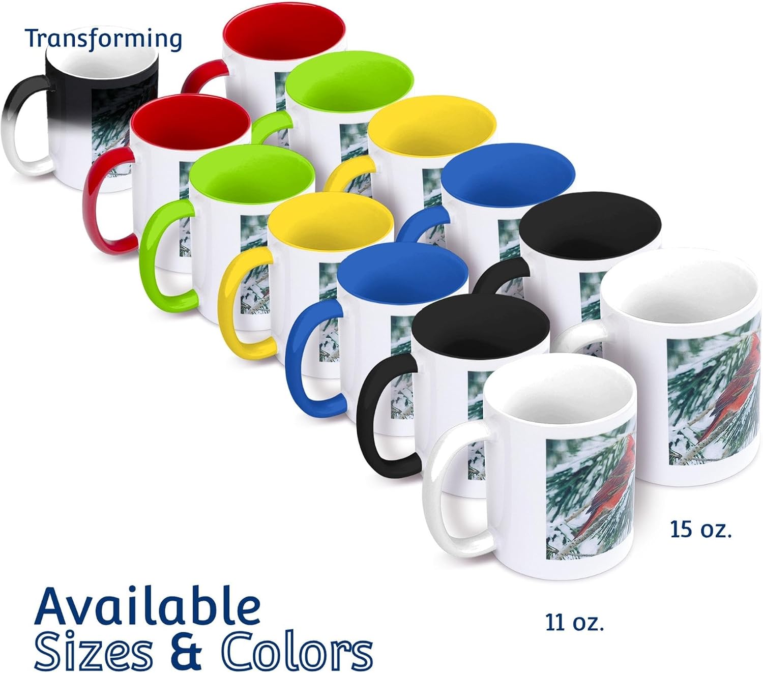 3dRose Chevron Monogram Initial Mug
