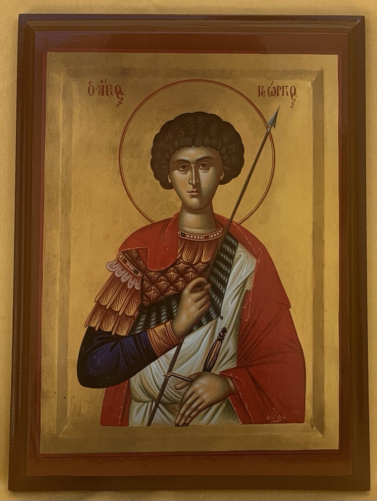 Saint George Wooden Icon