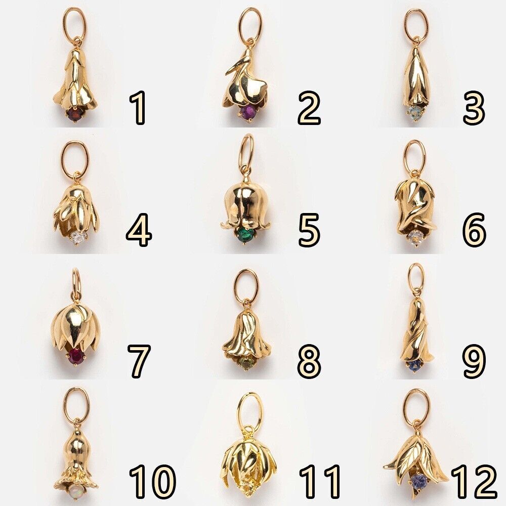 Birth Flower Necklace