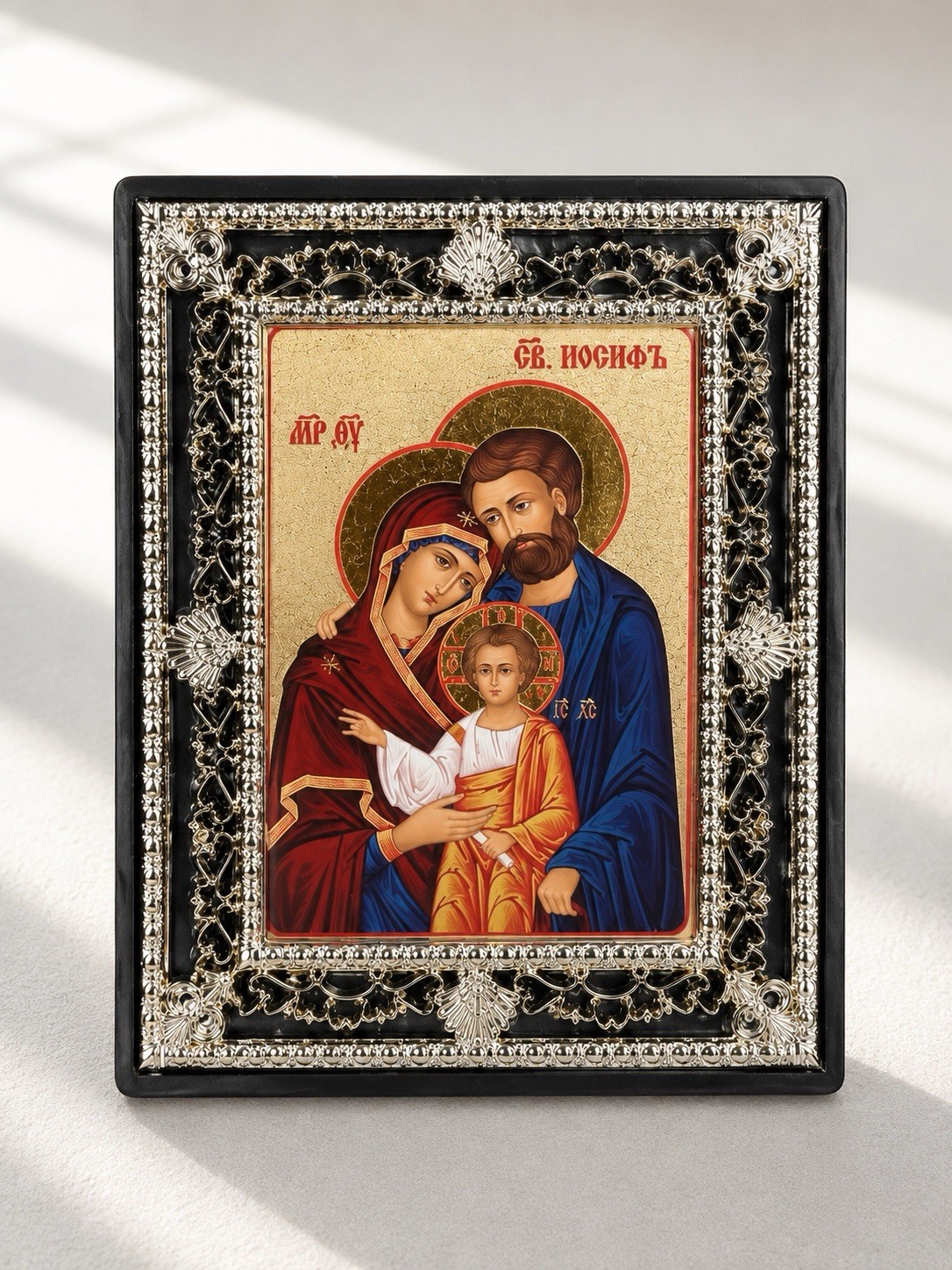 Holy Family Orthodox Icon (9x12cm)
